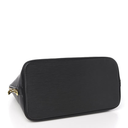 Louis Vuitton Epi Alma PM Black 3 of 11