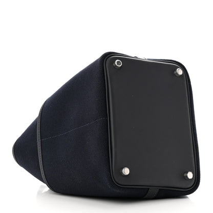 Hermes Toile Goeland Swift Cargo Picotin Lock 18 Bleu Nuit 4 of 10