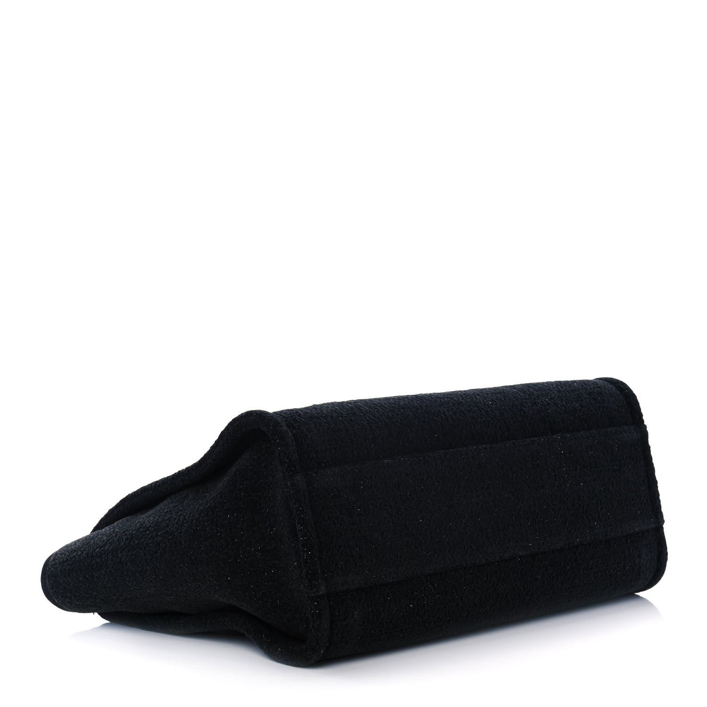 Lurex Boucle Small Deauville Tote Black