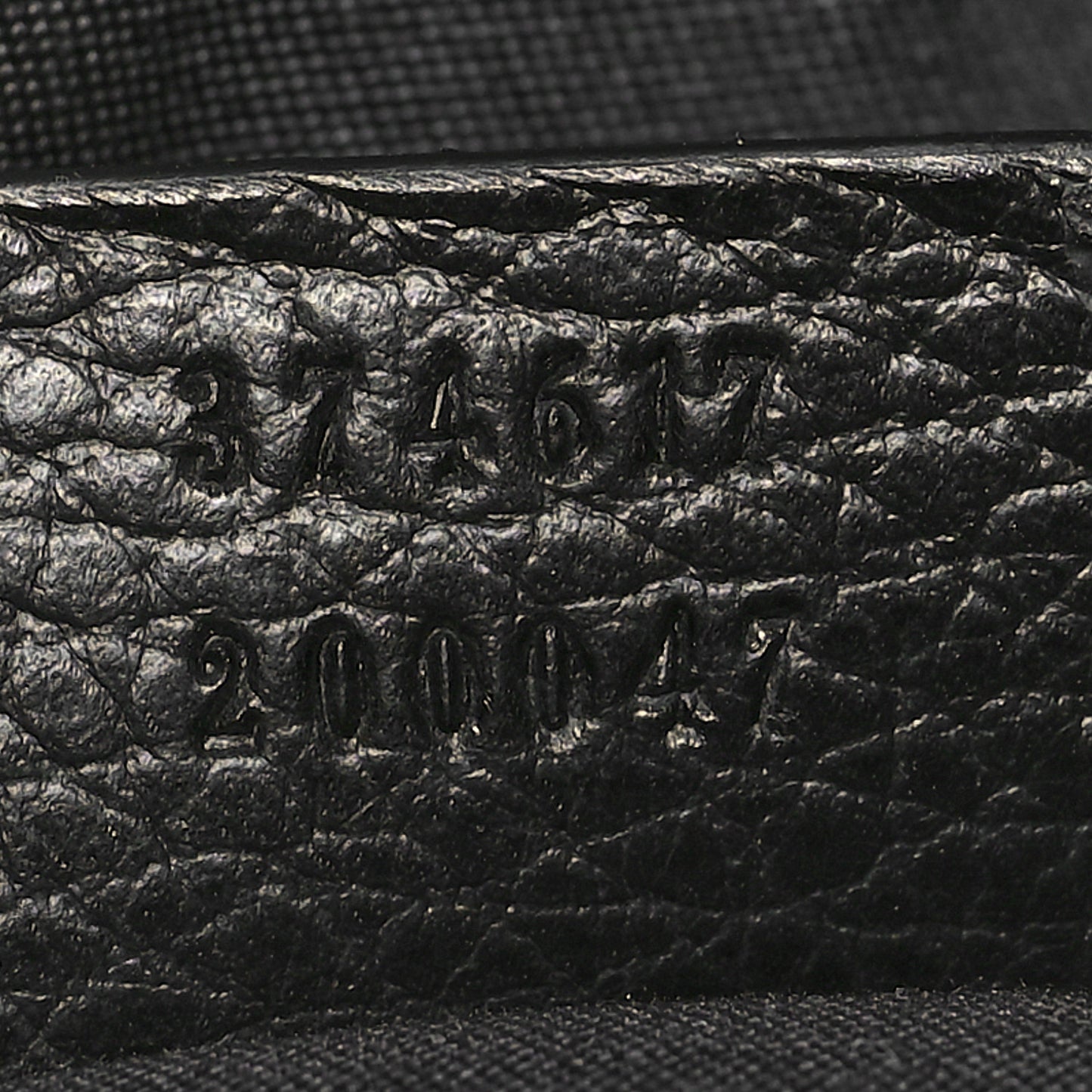 Monogram Waist Belt Bag Black