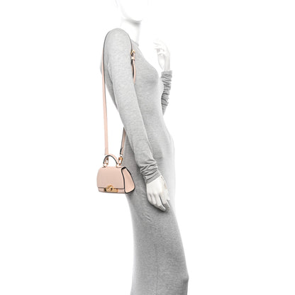 Moynat Taurillon Blush Rejane Nano Powder 2 of 13
