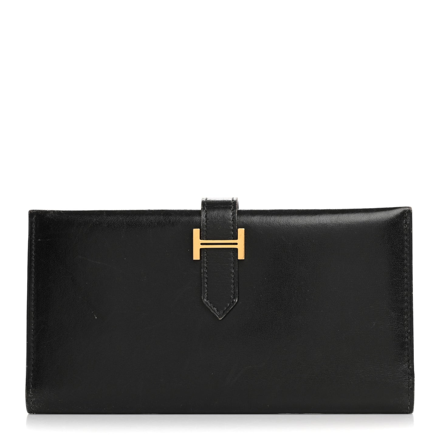 Box Bearn Gusset Wallet Black