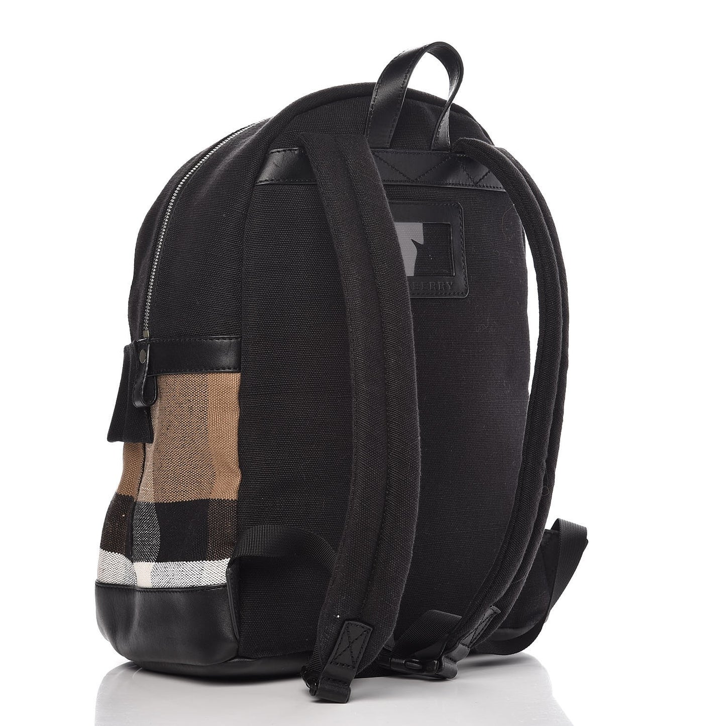 Jute Calfskin Mega Check Children's Backpack