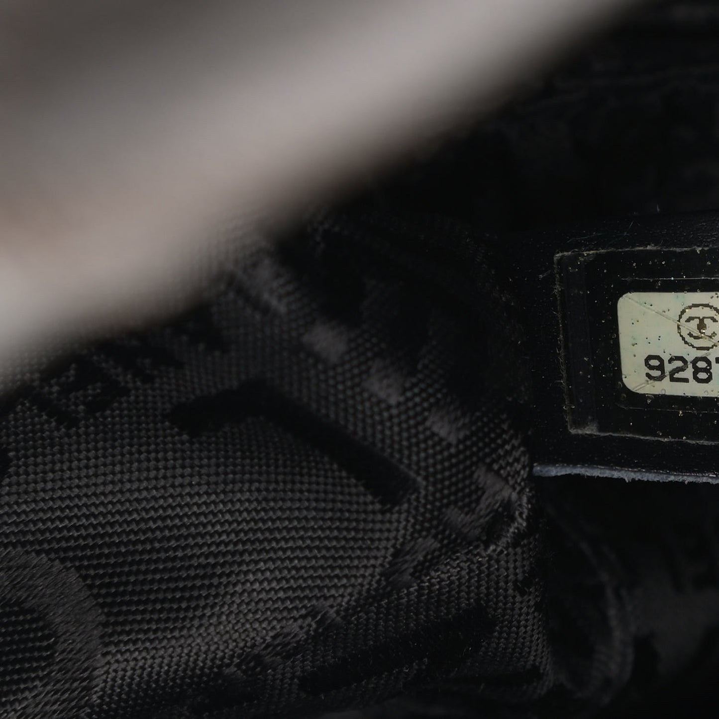 Caviar Square Stitched Bowler Grey