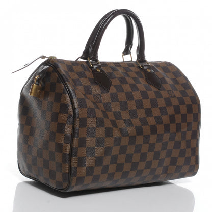Louis Vuitton Damier Ebene Speedy 30 3 of 8
