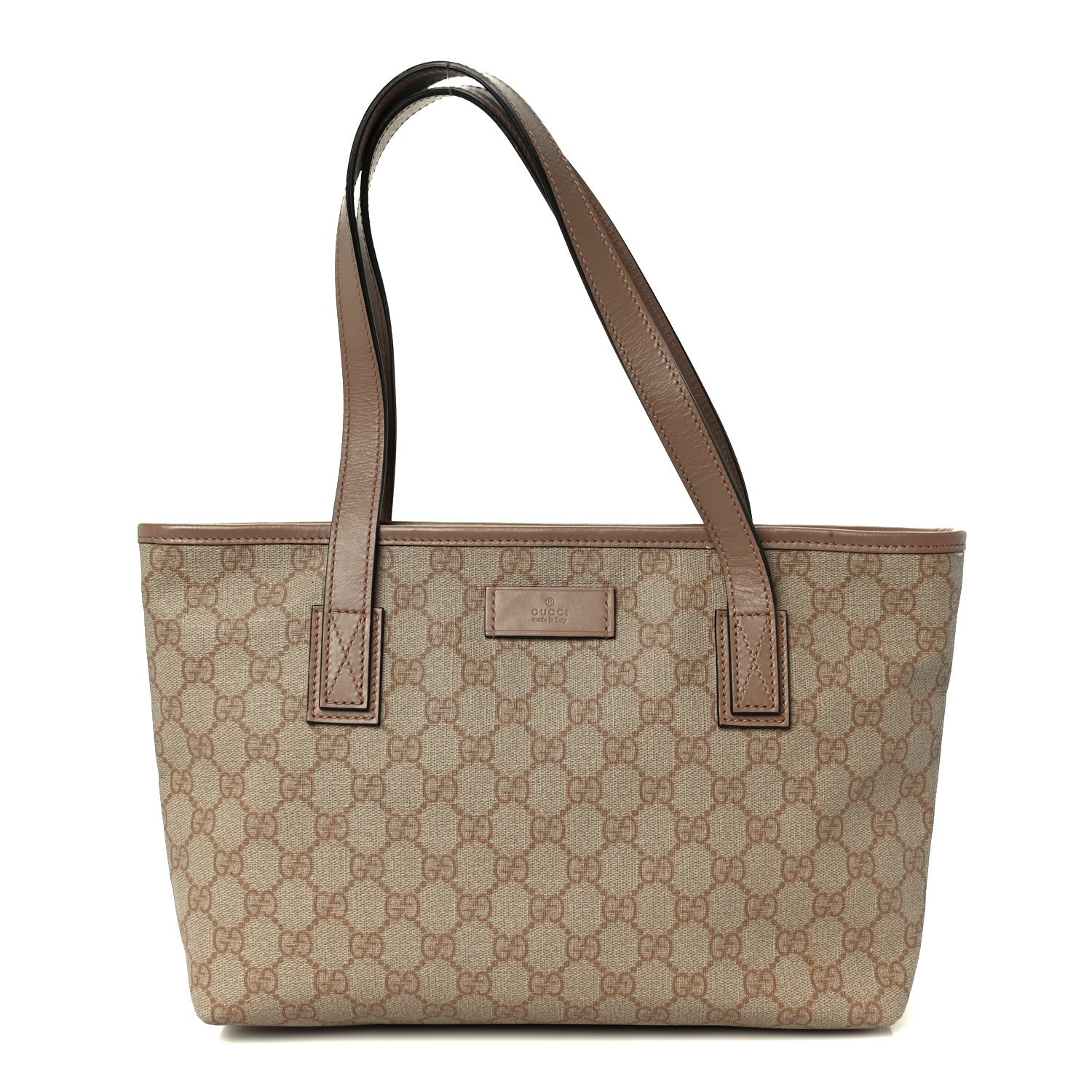 Gucci GG Supreme Monogram Small Joy Tote Porcelain Rose 1 of 25