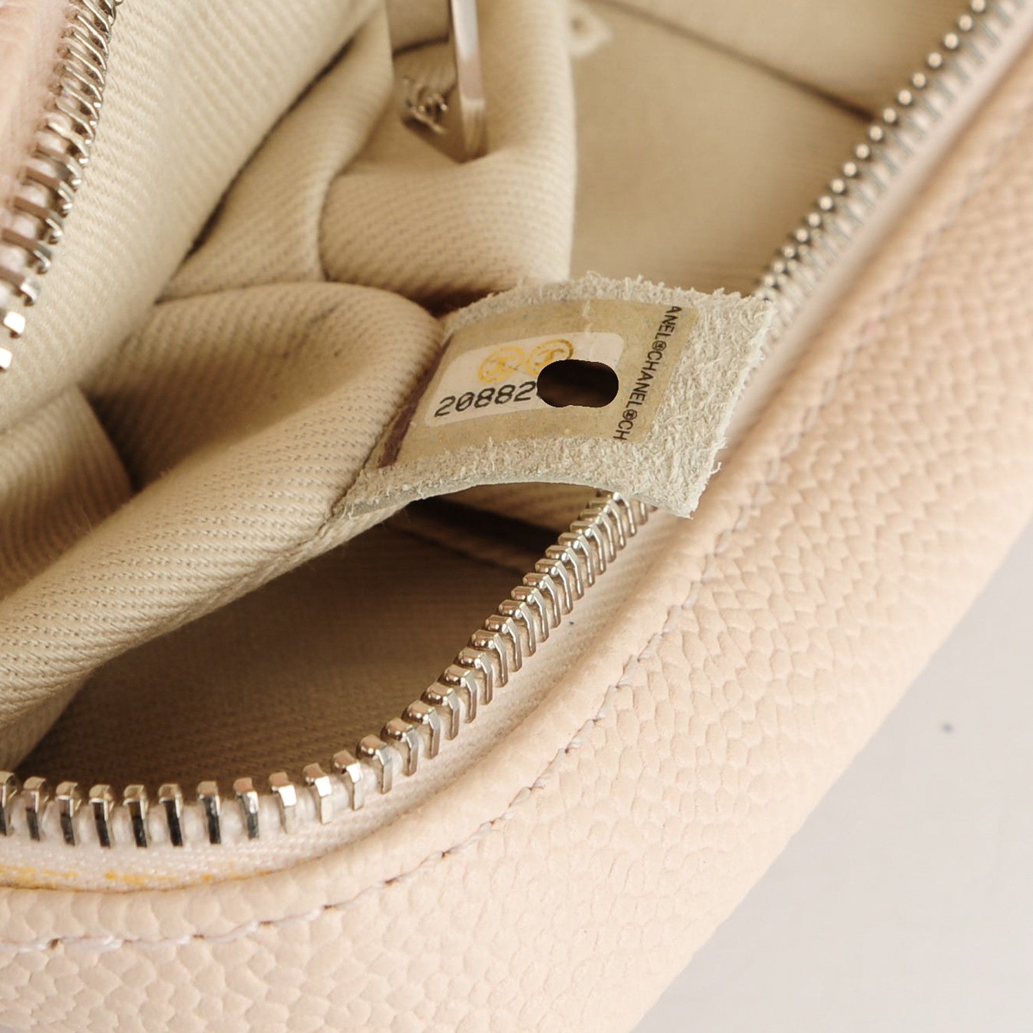 Chanel Caviar Quilted Medium Casual Journey Flap Light Pink 8 of 8