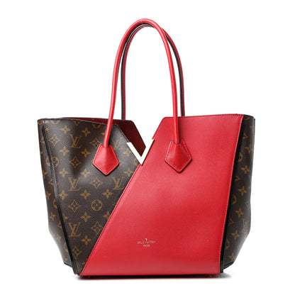 Louis Vuitton Calfskin Monogram Kimono Tote Cherry 1 of 10