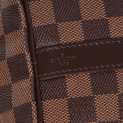 Louis Vuitton Damier Ebene Speedy Bandouliere 25 7 of 10