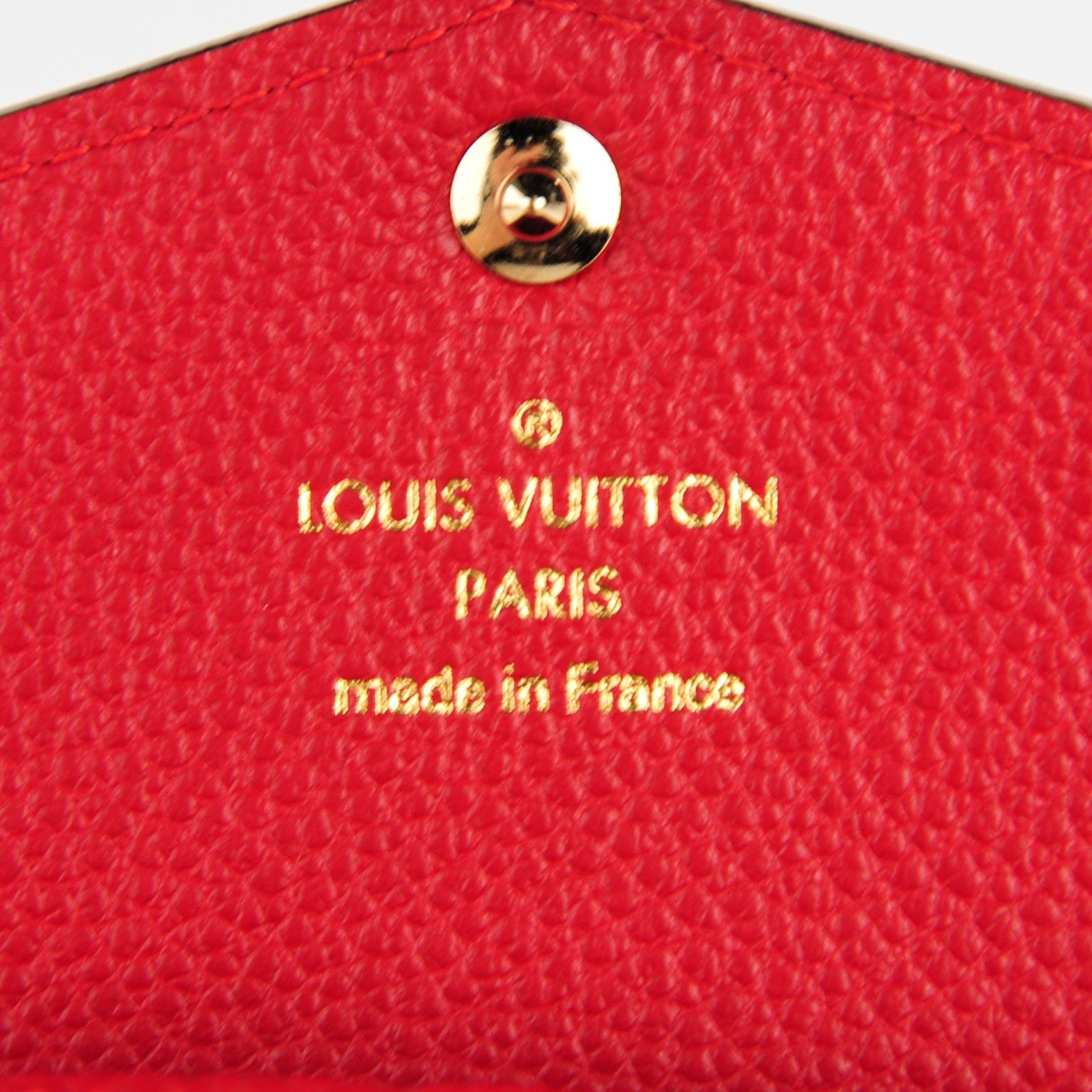 Louis Vuitton Empreinte Key Pouch Cherry 6 of 7