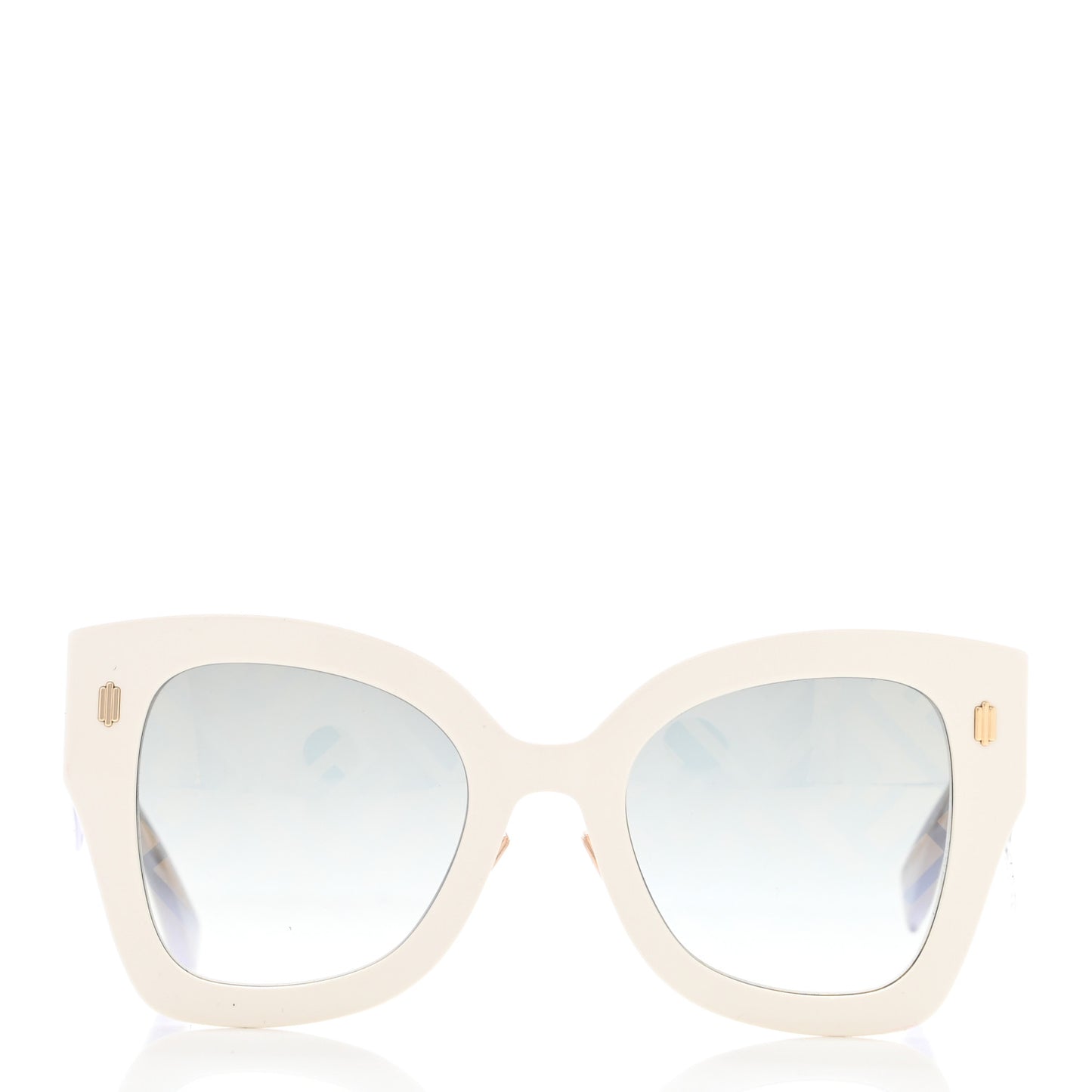 Acetate FF Sunglasses FF 0434/G/S White Gold