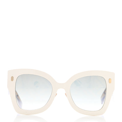 Fendi Acetate FF Sunglasses FF 0434/G/S White Gold 2 of 6