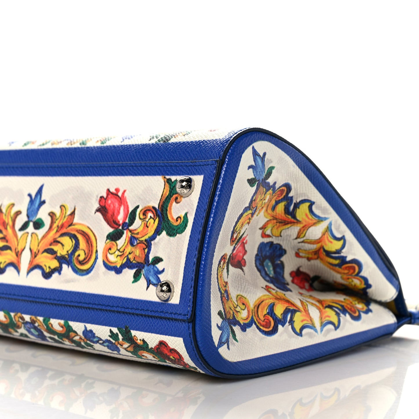 Dauphine Majolica Print Medium Miss Sicily Satchel Multicolor
