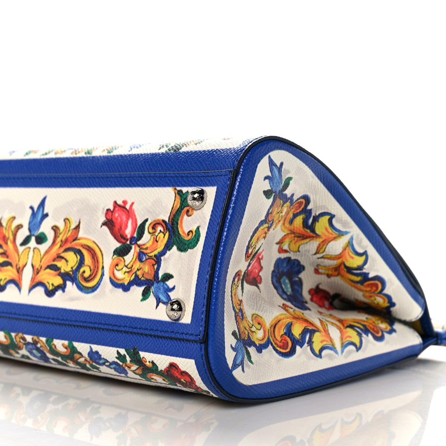 Dolce & Gabbana Dauphine Majolica Print Medium Miss Sicily Satchel Multicolor 11 of 11