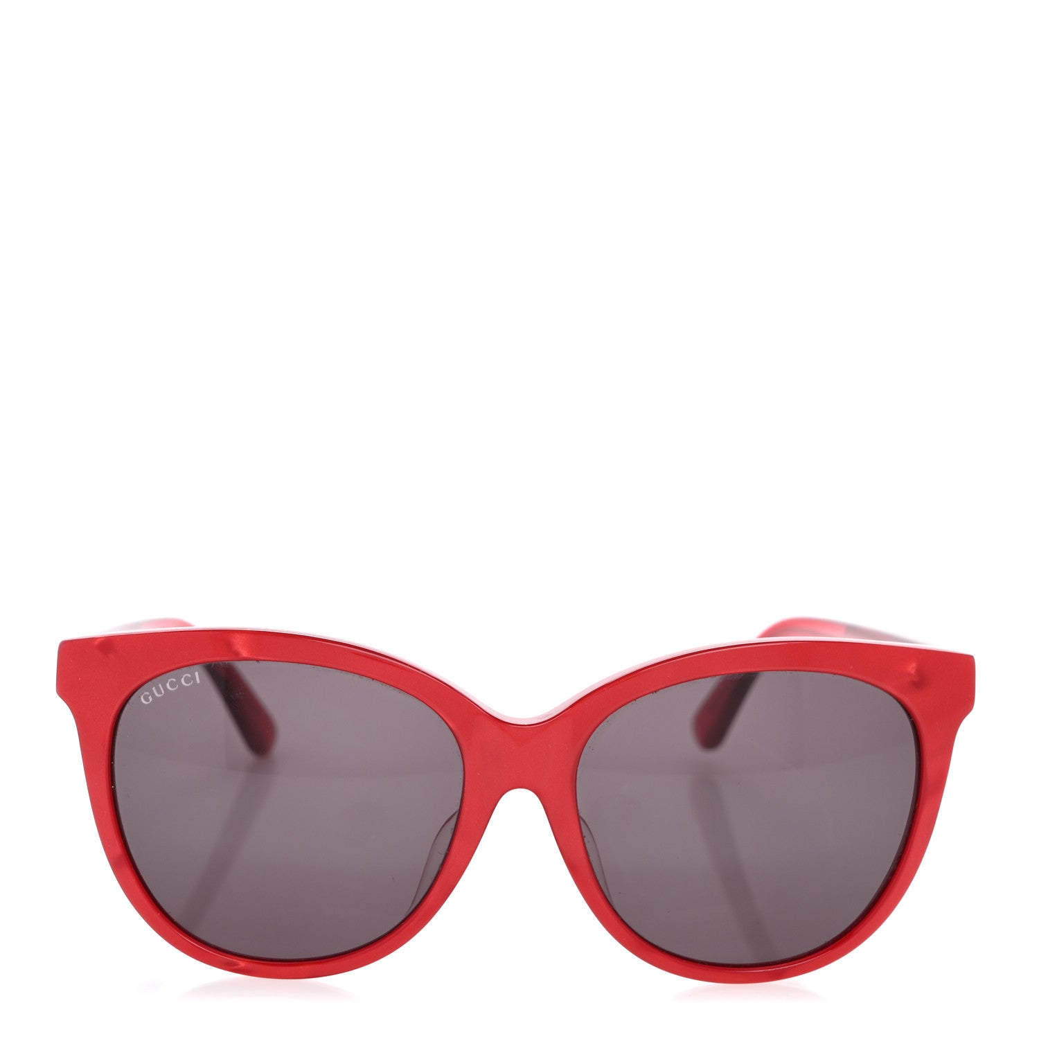 Gucci Acetate GG Round Sunglasses GG0081SK Red 2 of 9