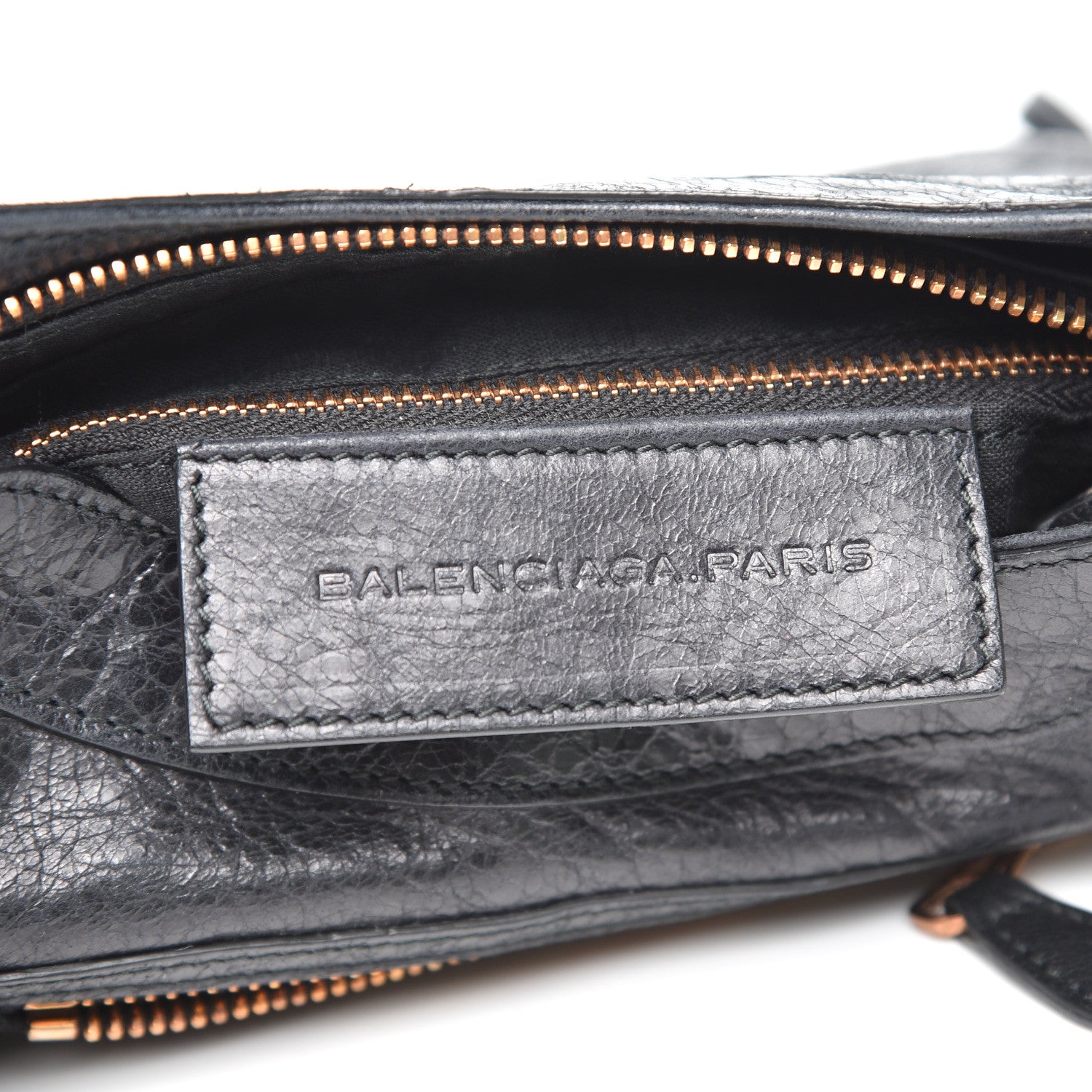 Balenciaga Agneau Giant 12 Rose Gold Hardware Hip Black 5 of 7
