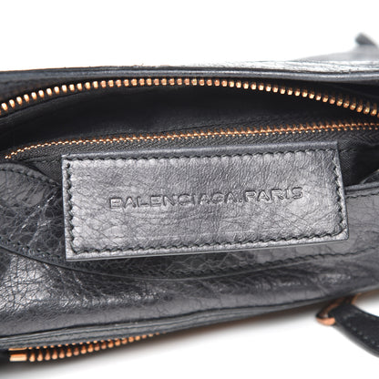 Balenciaga Agneau Giant 12 Rose Gold Hardware Hip Black 5 of 7
