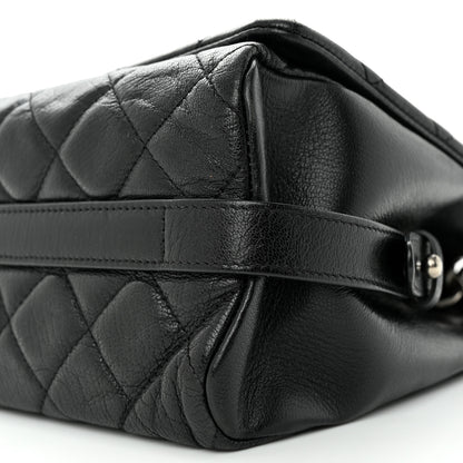 Chanel Goatskin Quilted Large City Rock Flap Black 10 of 10