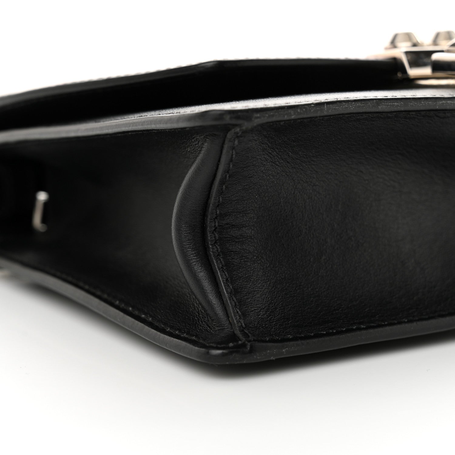 Prada City Calfskin Saffiano Racing Logo Elektra Shoulder Bag Fuxia Black 8 of 9