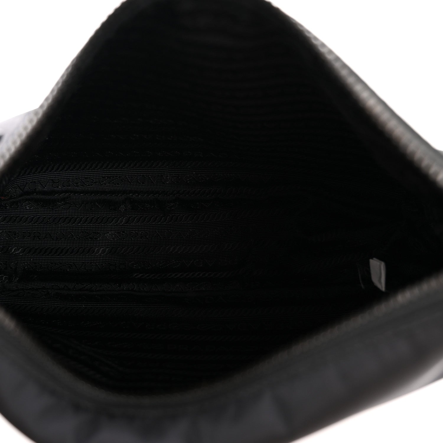 Prada Re-Nylon Saffiano Travel Brique Crossbody Bag Black 5 of 14