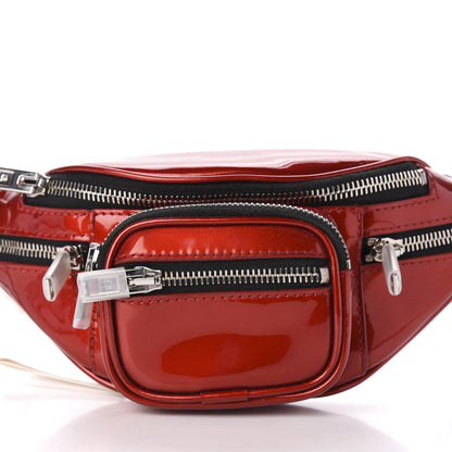 Alexander Wang Patent Attica Mini Belt Bag Red 9 of 9