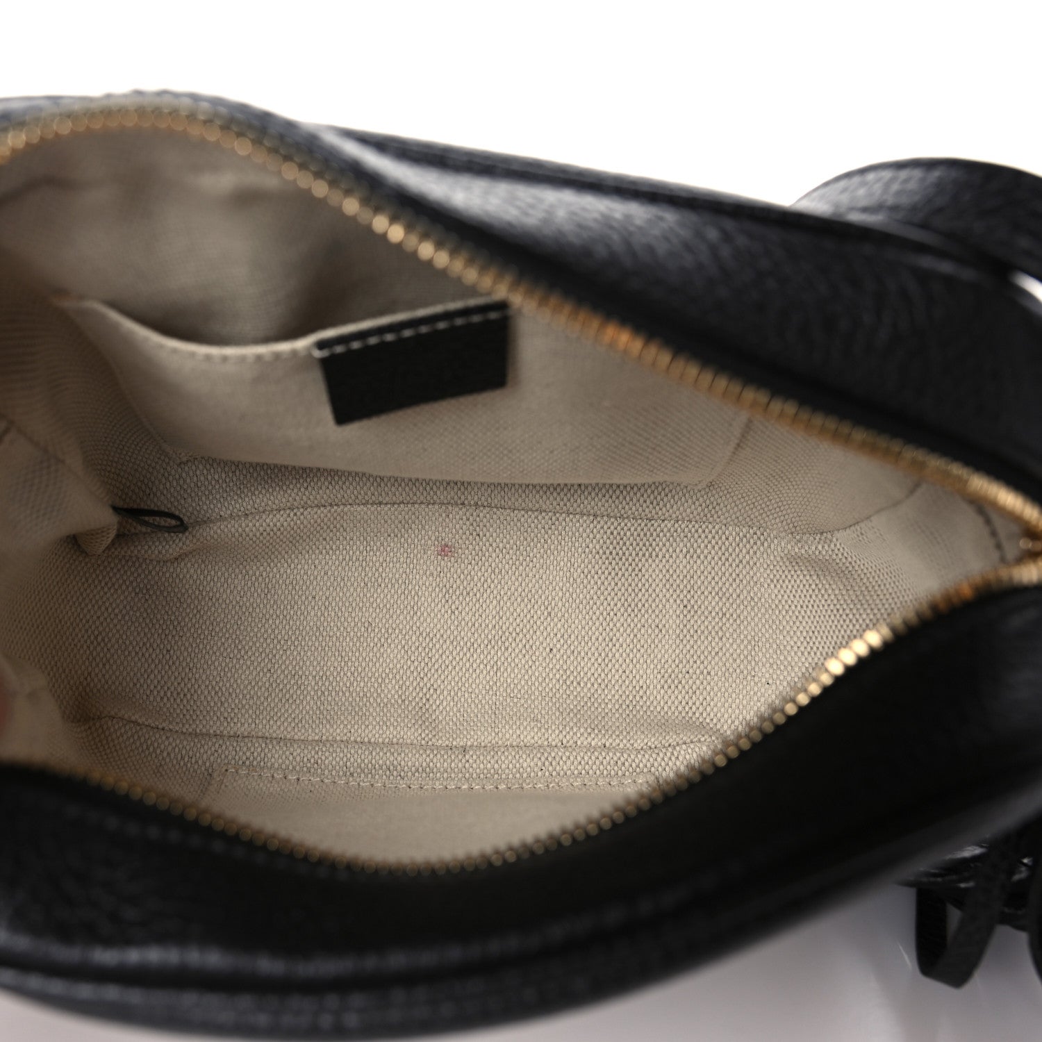 Gucci Pebbled Calfskin Small Soho Disco Bag Black 5 of 9