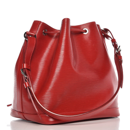Louis Vuitton Epi Petit Noe NM Carmine 3 of 9