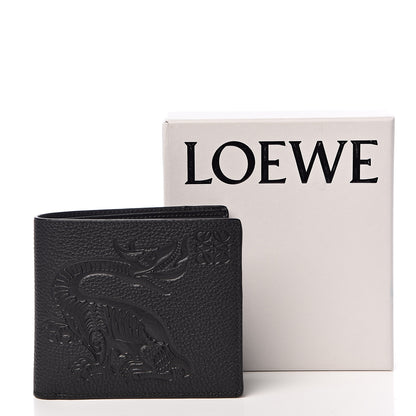 Loewe Calfskin Bi-fold Animals Wallet Black 8 of 8