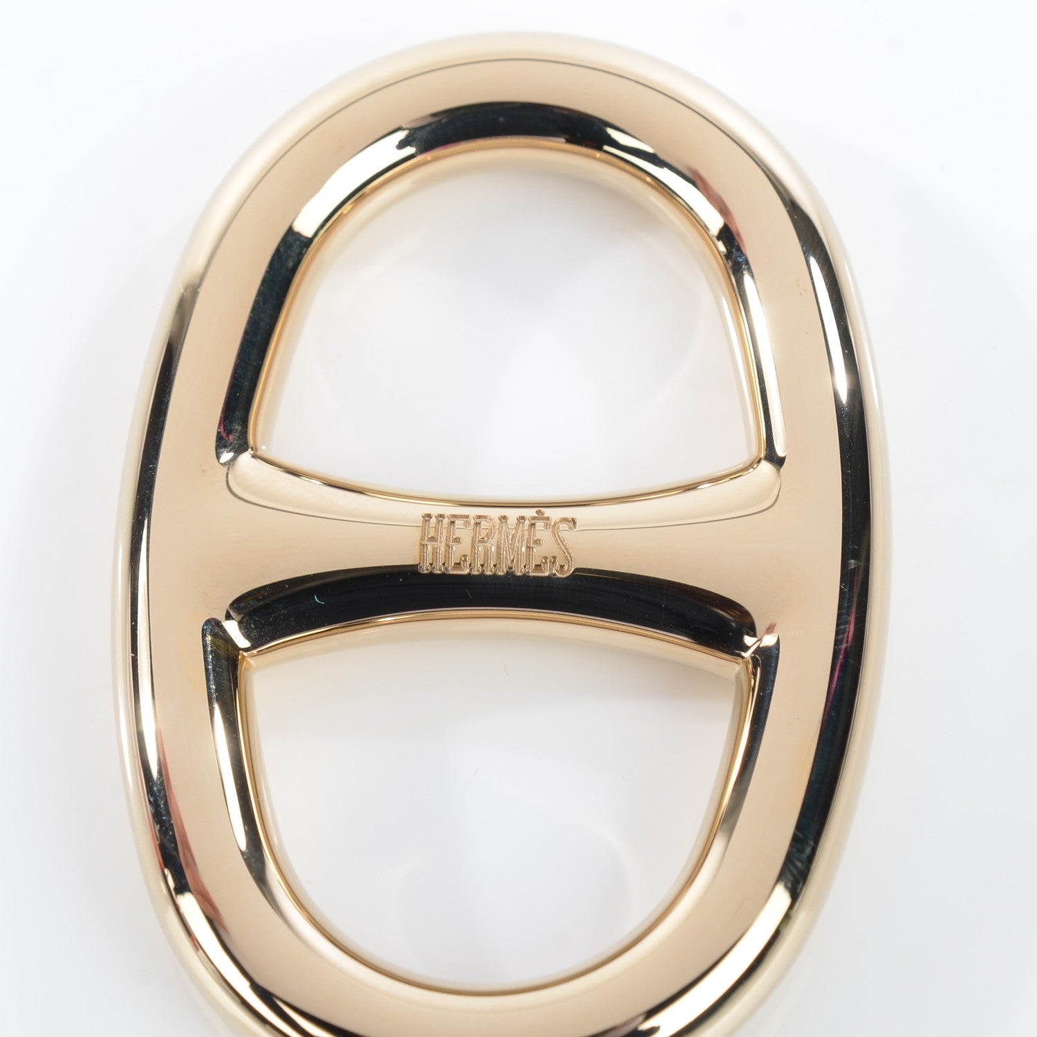 Hermes Permabrass Chaine D'Ancre Scarf Ring 3 of 4