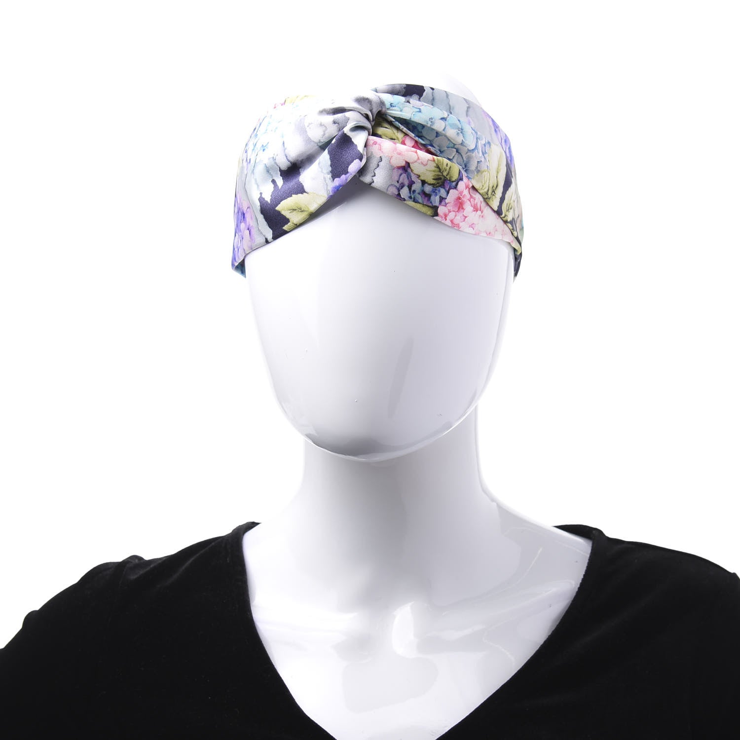 Gucci Silk Hortensin Duchesse Headband Multicolor 2 of 6