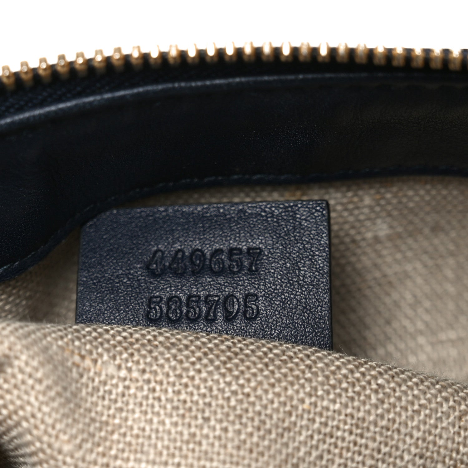 Gucci Soft Microguccissima Dome Satchel Navy 6 of 9