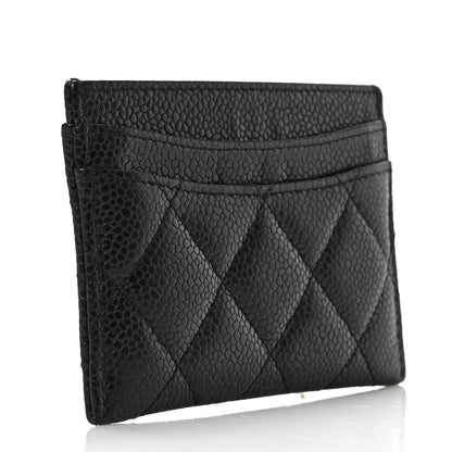 Chanel Caviar Quilted Card Holder Black 3 of 8