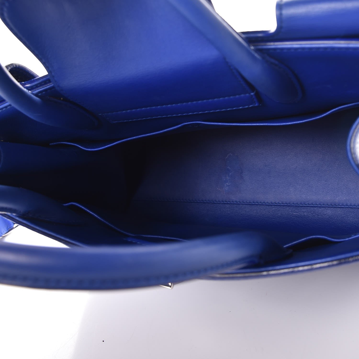 Christian Dior Bullcalf Medium Diorever Flap Yves Klein Blue 5 of 9