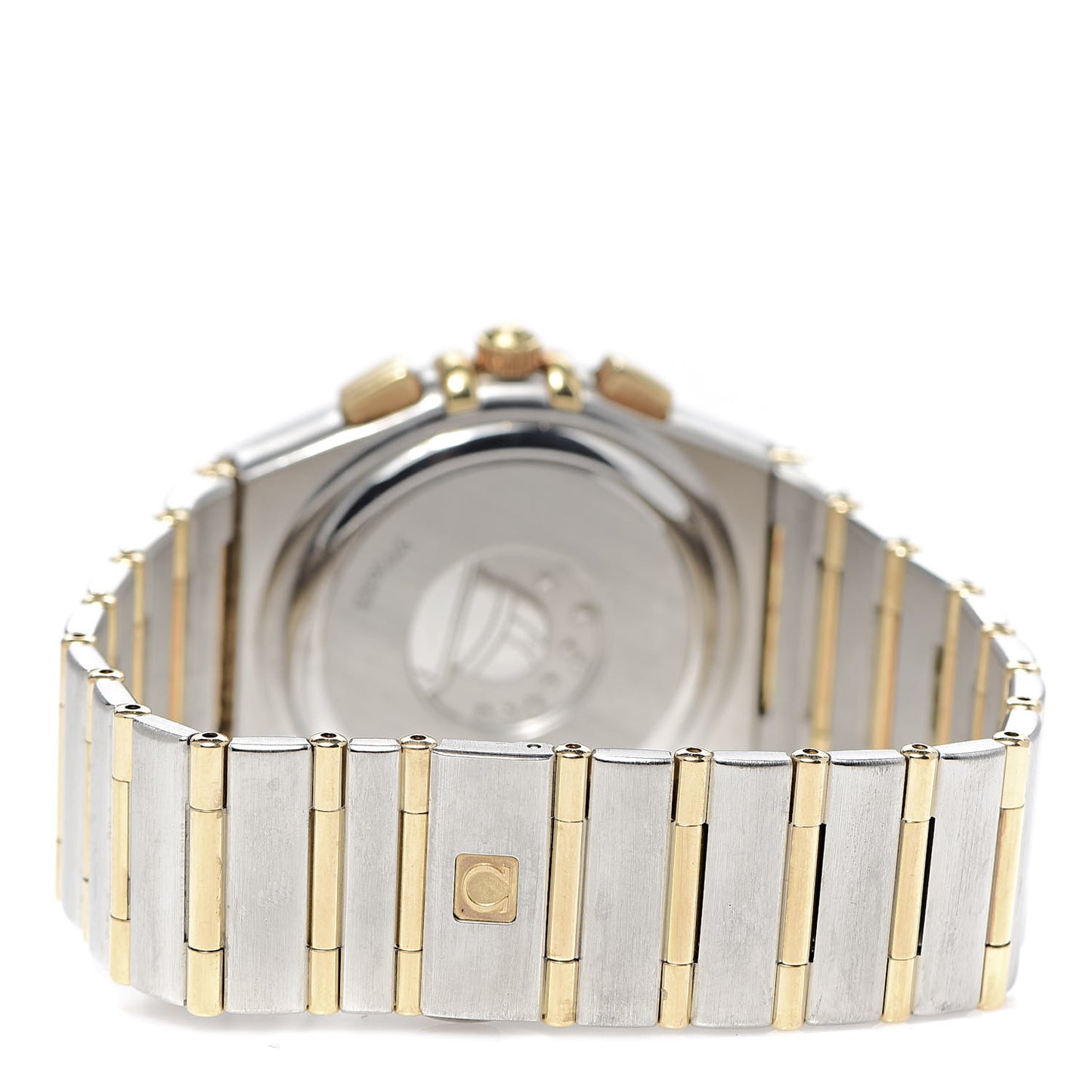 Stainless Steel 18K Yellow Gold 37mm Constellation Chronograph Quartz Watch White 1242.30.00