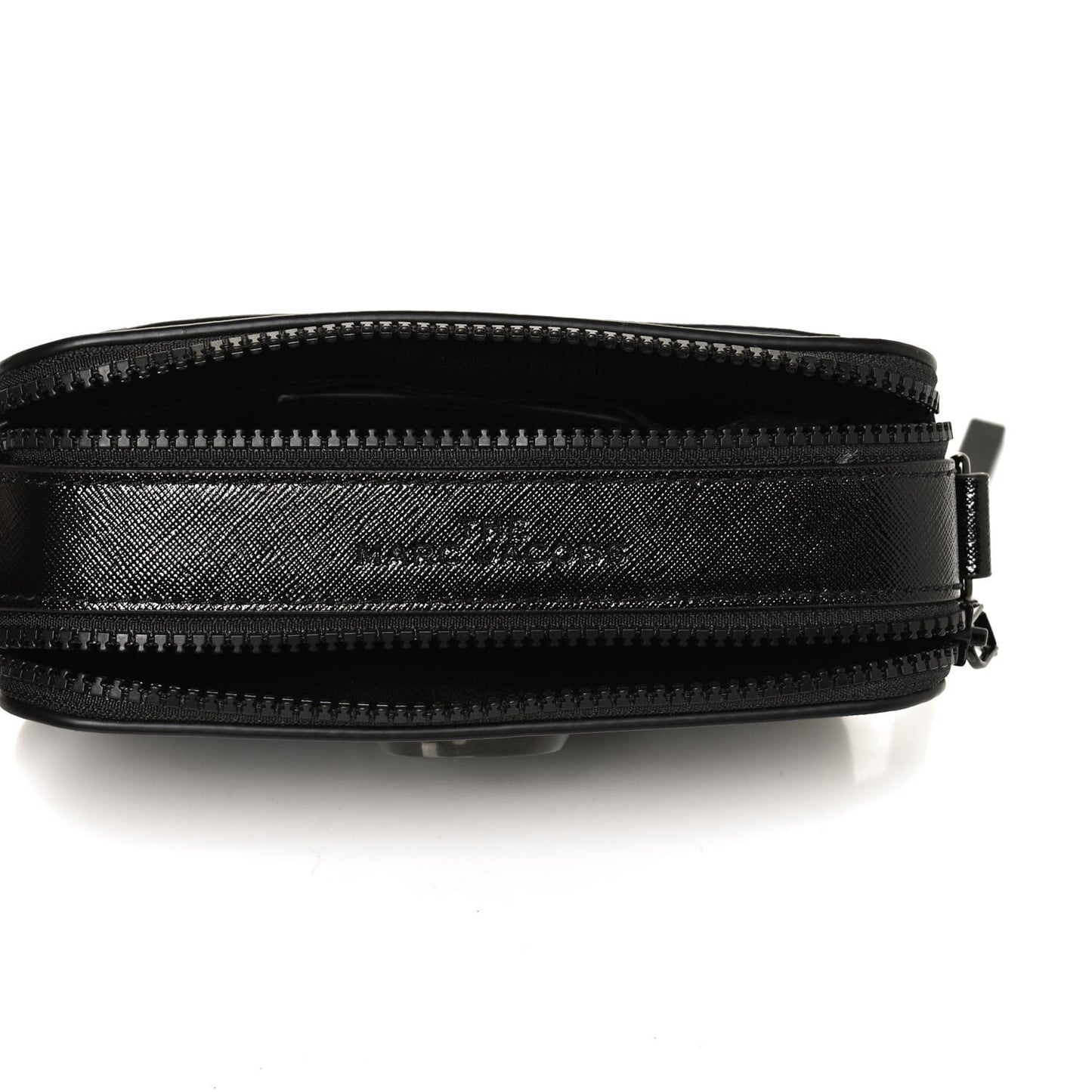 Saffiano Small Snapshot Camera Bag Black