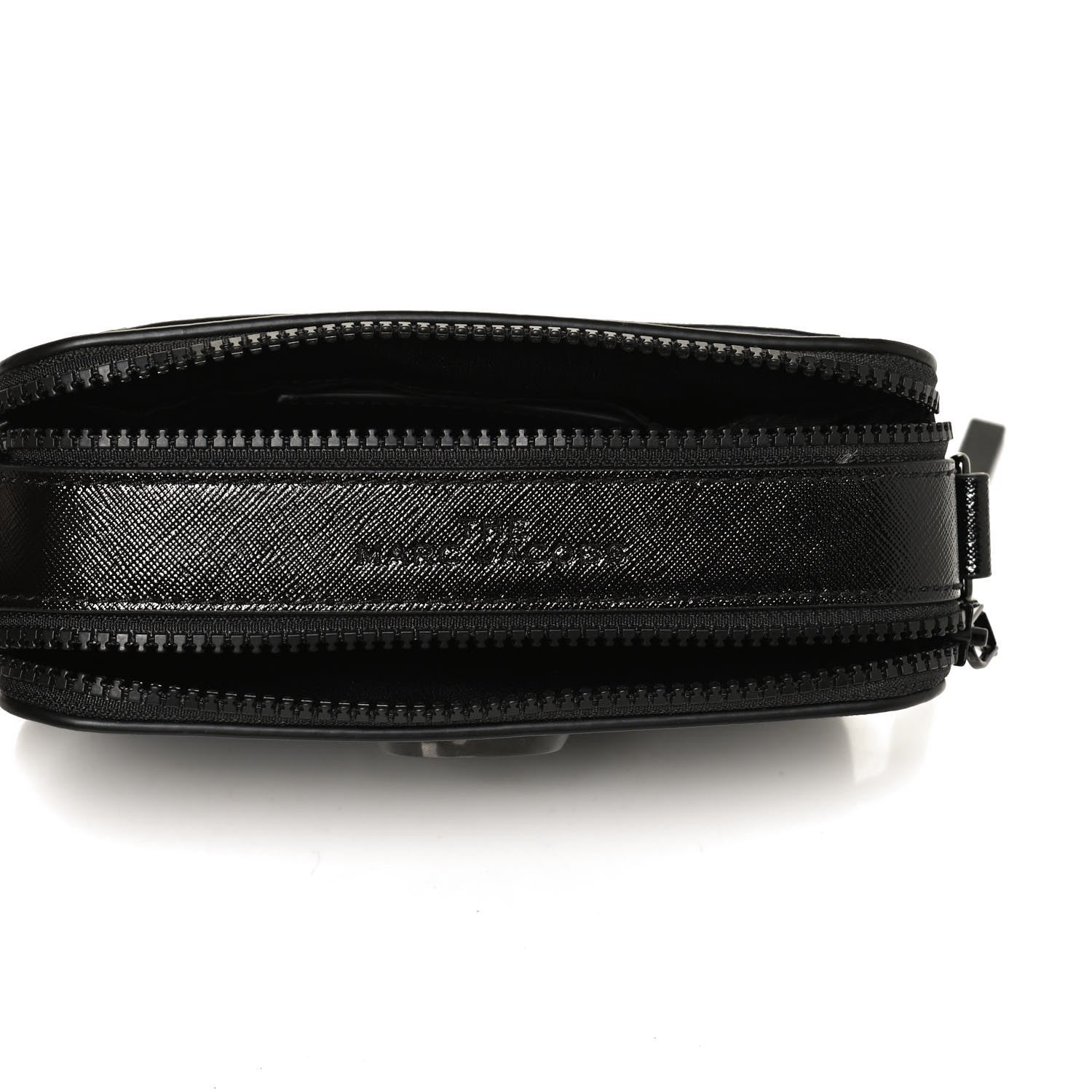 Marc Jacobs Saffiano Small Snapshot Camera Bag Black 4 of 9