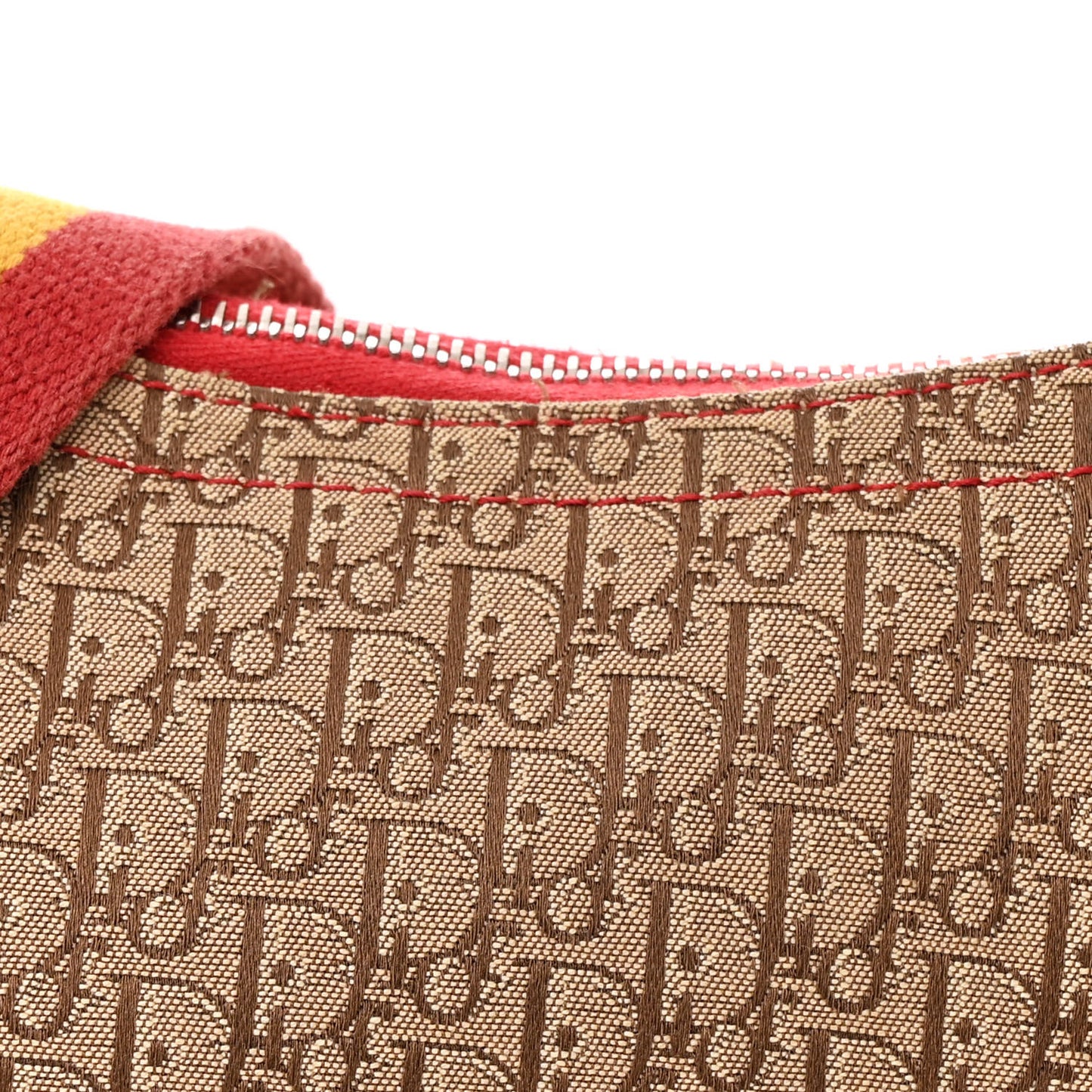 Monogram Rasta Saddle Pochette Beige