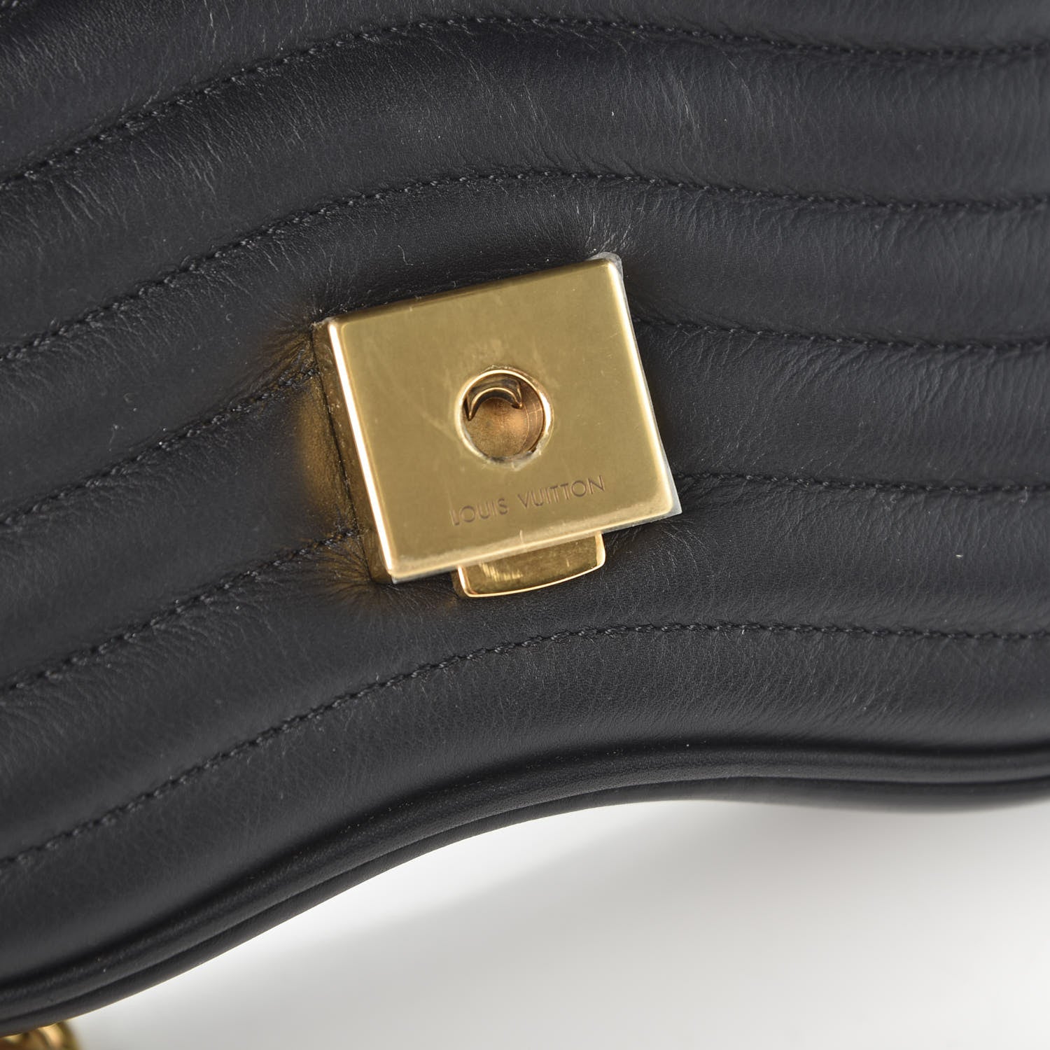 Louis Vuitton Calfskin New Wave Chain PM Black 8 of 11