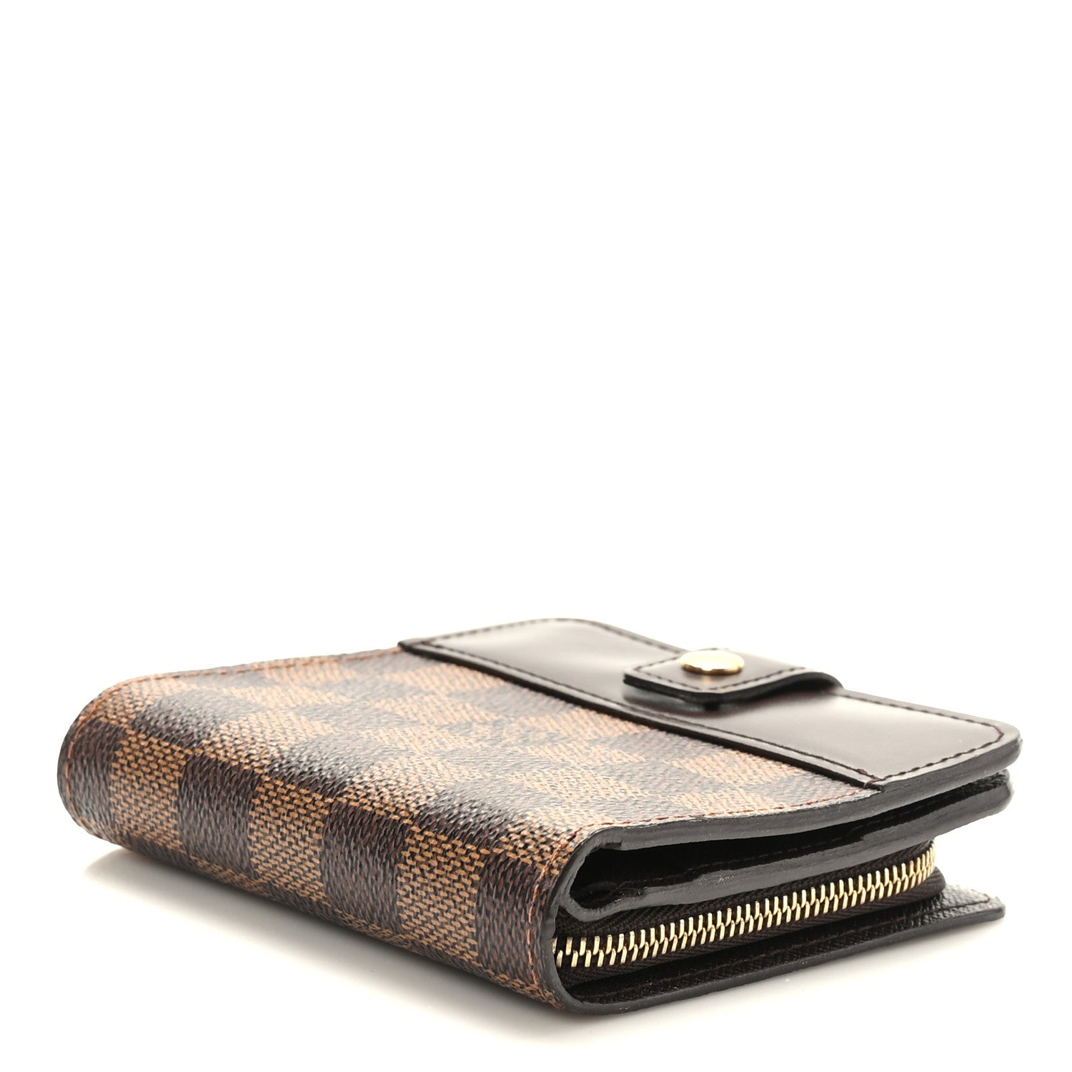Louis Vuitton Damier Ebene Zippe Zipped Compact Wallet 4 of 8