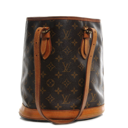 Louis Vuitton Monogram Petit Bucket 23 1 of 7