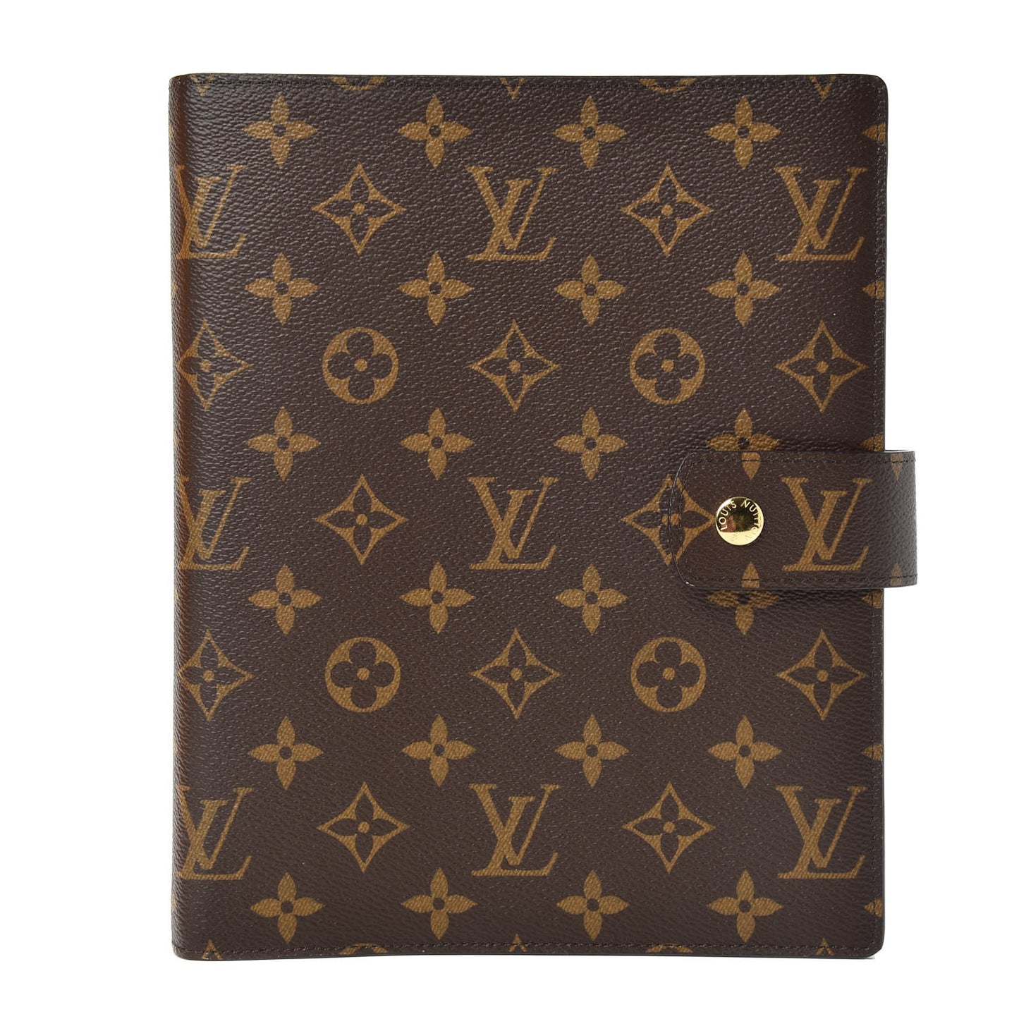 Monogram Large Ring Agenda Cover