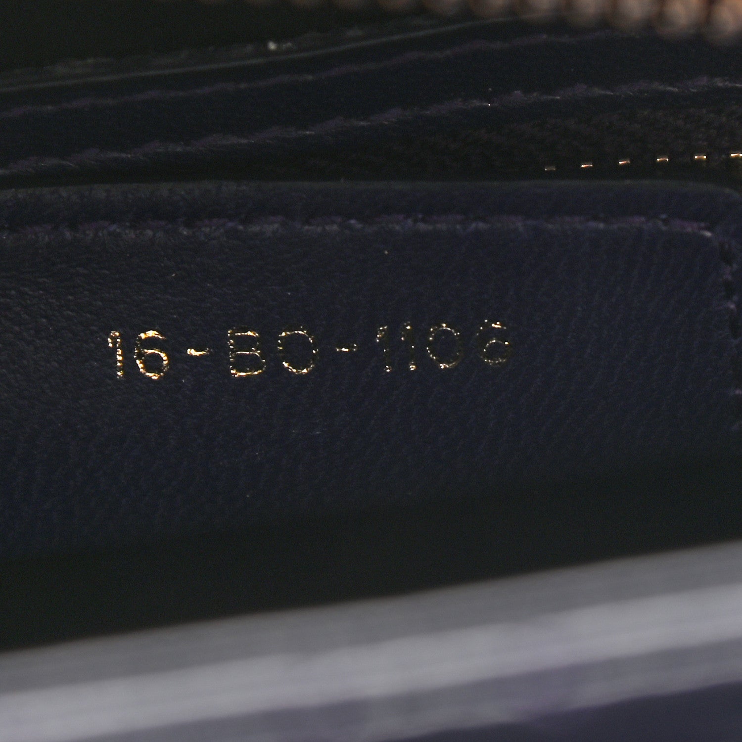 Christian Dior Lambskin Cannage Medium Lady Dior Crystal Strap Blue 7 of 9