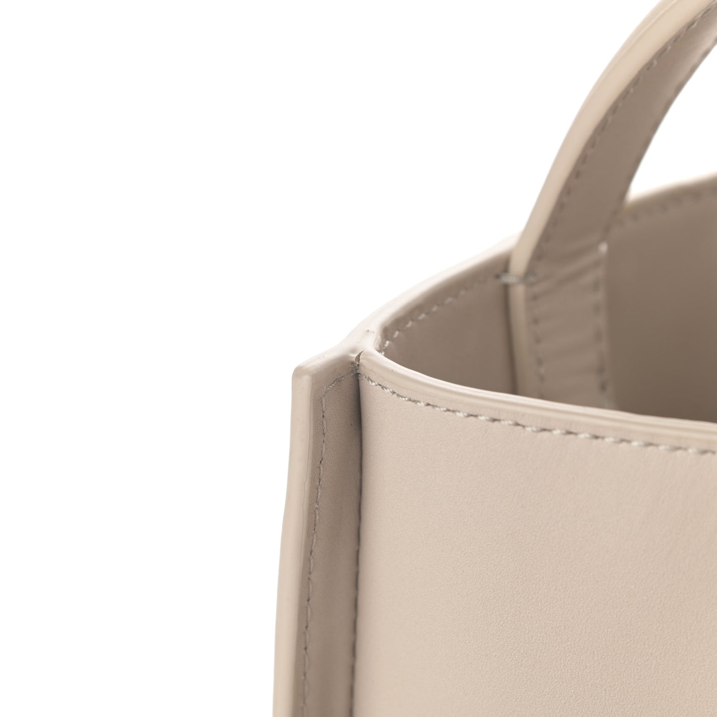 Smooth Calfskin Small Soleil Bucket Bag Feather
