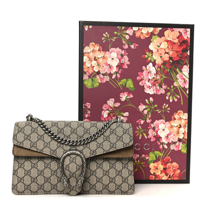 Gucci GG Supreme Monogram Small Dionysus Shoulder Bag Taupe 11 of 11