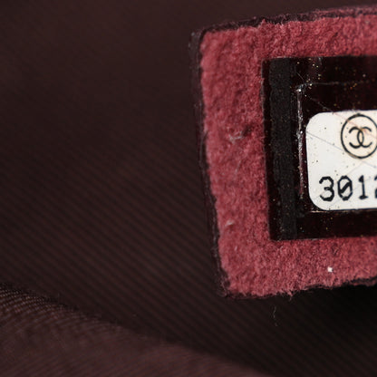 Chanel Lambskin Shopping Chain Tote Black 7 of 10