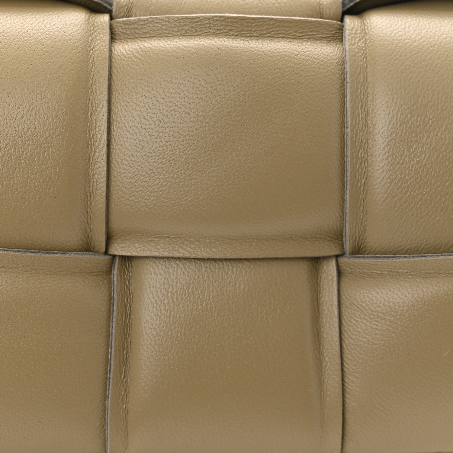 Bottega Veneta Nappa Maxi Intrecciato Mini Cassette Crossbody Bag Taupe 7 of 9