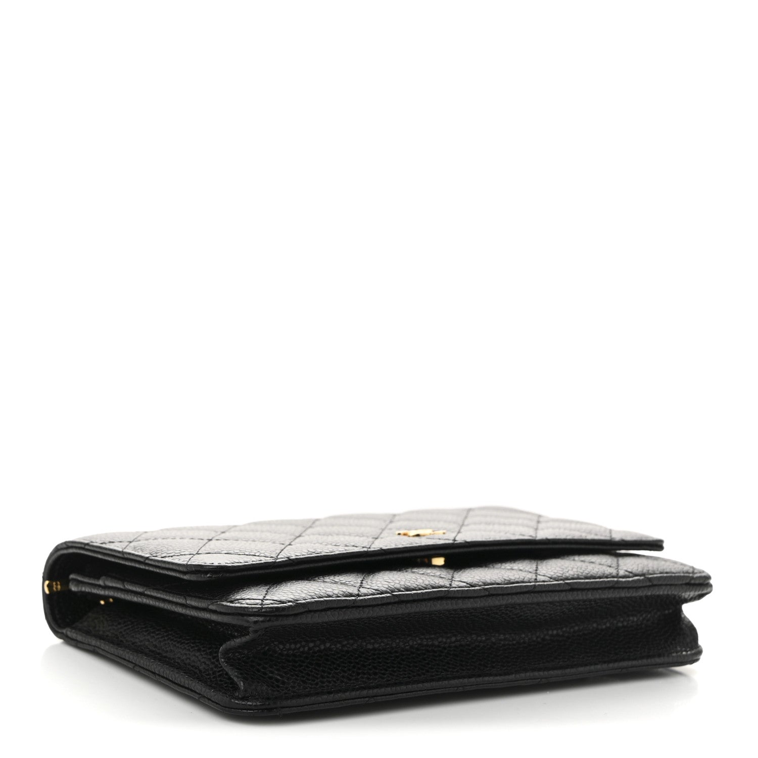 Chanel Caviar Quilted Wallet on Chain WOC Black 4 of 12