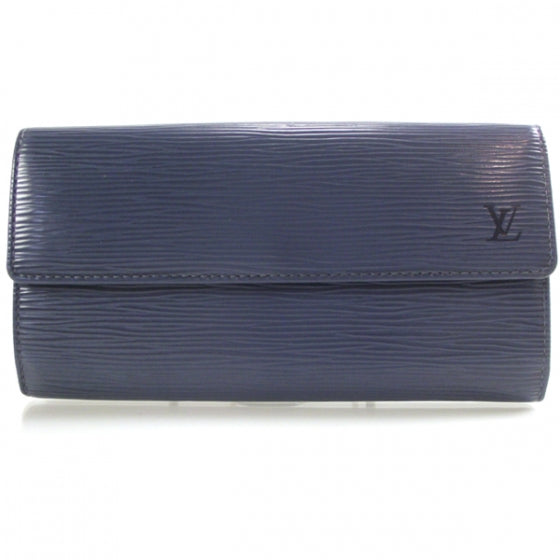 Louis Vuitton Epi Sarah Wallet Blue 1 of 8