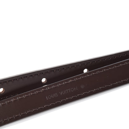 Louis Vuitton Calfskin 16mm Adjustable Shoulder Strap Brown 4 of 5