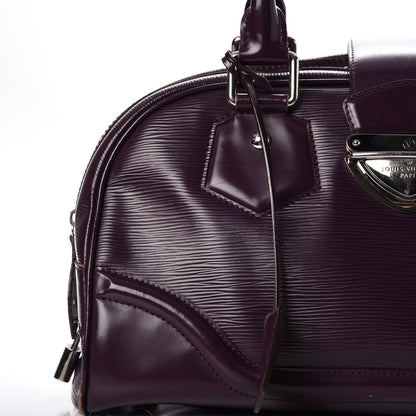 Louis Vuitton Epi Bowling Montaigne GM Cassis 11 of 22